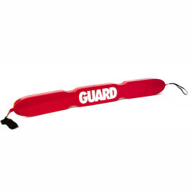 Kemp Usa 10-204-RED Kemp 53" Cut A Way Rescue Tube, Red With Guard In White, 10-204-RED image.