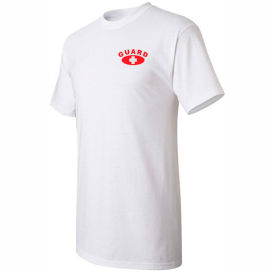 Kemp Usa 18-001-1-LRG Kemp Lifeguard Shirt 100 Cotton Heart Size Chest & Full Back Guard Logo, Large, 18-001-1-LRG image.