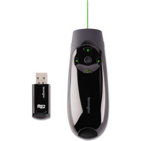 Kensington® Presenter Expert Wireless Cursor Control Green Laser Class 2 150 ft Range Black