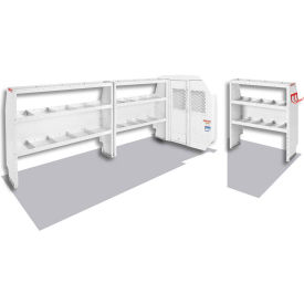 Knaack Llc 600-8110L Weather Guard® Commercial Shelving Van Package, Full-Size, Ford Transit, 148 WB - 600-8110L image.