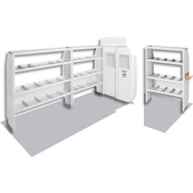 Knaack Llc 600-8410L Weather Guard® Commercial Shelving Van Package, High-Roof, Ford Transit, 148 WB - 600-8410L image.