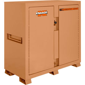 Knaack Llc 99 Knaack 99 Jobmaster® Front & Back Double Door Cabinet, 59.4 Cu. Ft., Steel, Tan image.