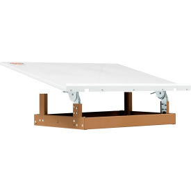 Knaack Llc PT-01 Knaack Planzboard™ Mobile Work Station, 50-1/4"L x 45"W x 20"H, White image.