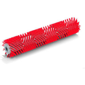KARCHER NORTH AMERICA INC 6.906-853.0 Karcher 48" Cylindrical Brush for B 250 Scrubber - Red, Medium - 6.906-853.0 image.