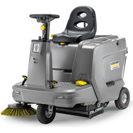 KARCHER NORTH AMERICA INC 9.841-453.0 Karcher Ride-On Floor Sweeper, 33-1/2" Cleaning Path, KM85/50 R Bp, 1SB, 24 Volt Wet Cell image.