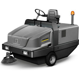 KARCHER NORTH AMERICA INC 9.841-326.0 Karcher KM 130/300 R Bp STL Ride-On Battery Sweeper, 51" Cleaning Width image.