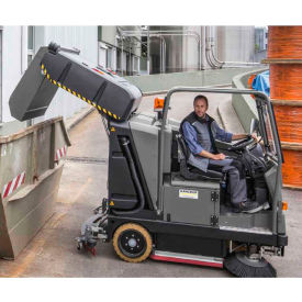 KARCHER NORTH AMERICA INC 9.841-432.0 Karcher B 300 Sweeper Scrubber With Tall Overhead Guard image.