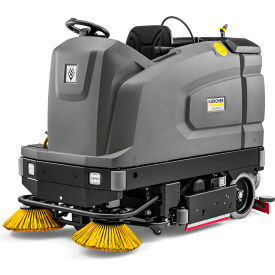 KARCHER NORTH AMERICA INC 9.879-062.0 Karcher B 260 R BP 2SB R120 Cylindrical Ride-On Floor Scrubber w/ Dual Brushes, 47" Cleaning Width image.