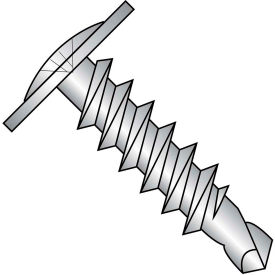 #8 x 1-1/2 Phillips Modified Truss Head FT Self Drill Screw 410 Stainless Steel - Pkg of 1000