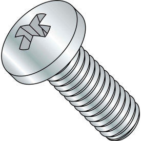 Kanebridge Corporation 1432MPP 1/4-20X2  Phillips Pan Machine Screw Fully Threaded Zinc, Pkg of 1000 image.