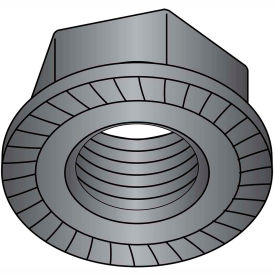 Kanebridge Corporation 14NRB 1/4-20  Serrated Flange Hex Lock Nuts Case Hardened HR15N 78/90 Black Oxide, Pkg of 2000 image.