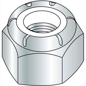 Kanebridge Corporation 37NS 3/8-16  NE  Nylon Insert Hex Lock Nut Zinc, Pkg of 1000 image.