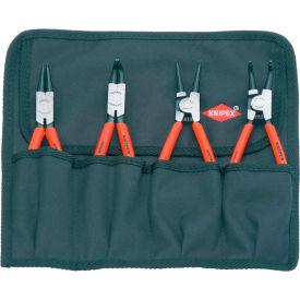 Circlip 4 Piece Internal/External Snap Ring Plier Set In Tool Roll view 2