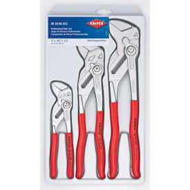 Knipex Tools Lp 00 20 06 US2 KNIPEX® 00 20 06 US2 3 Pc Pliers Wrench Set (7, 10, & 12) image.