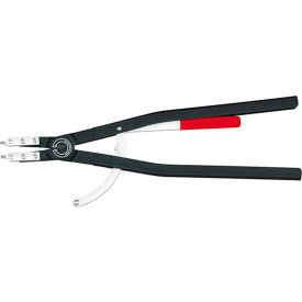 KNIPEX® 44 10 J6 Circlip Snap-Ring Pliers-Internal Straight 22-3/4" OAL 