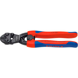 Knipex Tools Lp 71 32 200 KNIPEX® 71 32 200 High Leverage Cobolt® Cut W/ Ntch & Spring-Comfort Grip 8" OAL image.