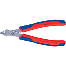 Knipex Tools Lp 78 23 125 KNIPEX® 78 23 125 Electronic Super Knips-Comfort Grip 5" OAL image.