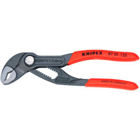 Knipex Tools Lp 87 01 125 SBA KNIPEX 87 01 125 SBA Cobra® 5" Push Button Adjustment Tongue & Groove Plier image.