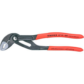 Knipex Tools Lp 87 01 180 SBA KNIPEX 87 01 180 SBA Cobra® 7-1/4" V-Jaw Tongue & Groove Plier image.
