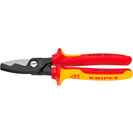 Knipex Tools Lp 95 18 200 SBA KNIPEX® 95 18 200 SBA Insulated Cable Shears 1,000V 8" OAL image.