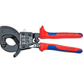 Knipex Tools Lp 95 31 250 SBA KNIPEX® 95 31 250 SBA Cable Cutters-Ratcheting Type-Comfort Grip 10" OAL image.