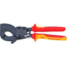 Knipex Tools Lp 95 36 250 SBA KNIPEX® 95 36 250 SBA Insulated Cable Cutters-Ratcheting Type- 1,000V Comfort Grip 10" OAL image.