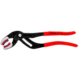 Knipex Tools Lp 81 11 250 SBA Knipex® Pipe Gripping Plier W/ Replaceable Plastic Jaw & Polished Head, 10"L image.