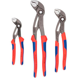 Knipex Tools Lp 9K 00 80 05 US Knipex® Comfort Grip Cobra® Set (7, 10, & 12), 3 Pc image.