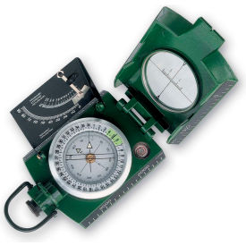 Konus USA Corporation 4075 Konus 4075 Konustar-11 Metal Compass, Liquid Filled With Clinometer, Green image.