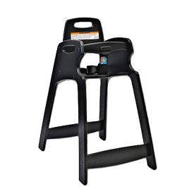 Central Specialties Ltd. - Csl 333-BLK Koala Kare® ECO Chair™ High Chair, Black, Assembled, 1-Pack image.