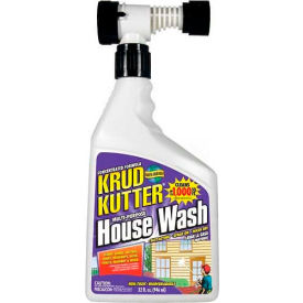 Rust-Oleum Corporation HW32H4 Krud Kutter Multi-Purpose House Wash, 32 oz. Hose End Spray Bottle - HW32H4 image.
