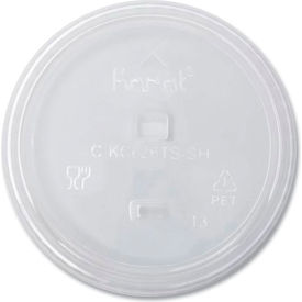 Karat® Cold Cup Lids Strawless Sipper Fits 12 - 24 oz. Cups Clear 1000/Carton
