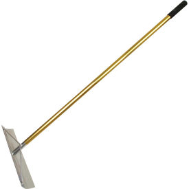 Kraft Tool Co. CC944 Kraft Tool Co® CC944 Gold Standard™ Concrete Placer W/o Hook (Assembled), 19-1/2" x 4" image.