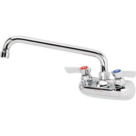 Krowne 10-410L - Silver Series 4"" Center Wall Mount Faucet 10"" Spout