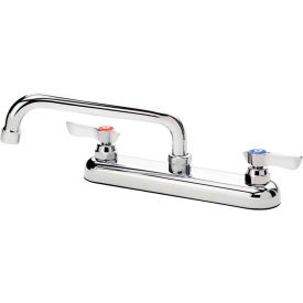 Krowne 13-808L Krowne 13-808L - Commercial Series 8" Center Deck Mount Faucet, 8" Spout image.