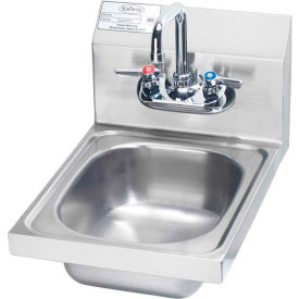 Krowne HS-9L Krowne® HS-9L 12" Wide Space Saver Hand Sink Compliant, Wrist Handles image.