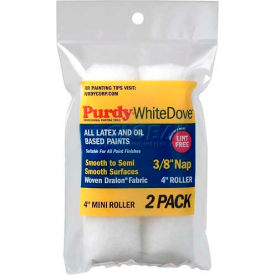 Krylon Products Group-Sherwin-Williams 140606044 Purdy® 4" X 1/2" White Dove Mini Roller 2-Pk 140606044 image.