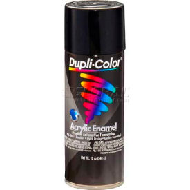 Krylon Products Group-Sherwin-Williams EDA160007 Dupli-Color® Premium Enamel Gloss Black 12 Oz. Aerosol - DA1600 image.