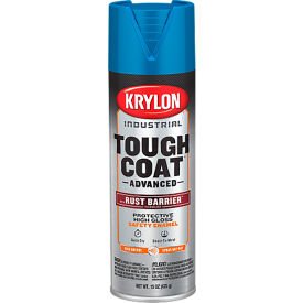 Krylon Products Group-Sherwin-Williams K00249008 Krylon® Tough Coat Advance  Spray Paint w/ Rust Barrier Technology, 20 oz., Gloss Safety Blue image.