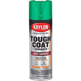 Krylon Products Group-Sherwin-Williams K00339008 Krylon® Tough Coat Advance  Spray Paint w/ Rust Barrier Technology, 20 oz., Gloss Safety Green image.