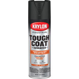 Krylon Products Group-Sherwin-Williams K00769008 Krylon® Tough Coat Advance  Spray Paint w/ Rust Barrier Technology, 20 oz, Flat High Heat Black image.