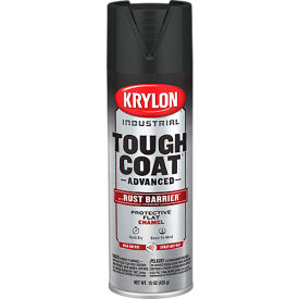 Krylon Products Group-Sherwin-Williams K00789008 Krylon® Tough Coat Advance  Spray Paint w/ Rust Barrier Technology, 20 oz., Flat Black image.