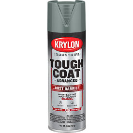 Krylon Products Group-Sherwin-Williams K00879008 Krylon® Tough Coat Advance  Spray Paint w/ Rust Barrier Tech., 20 oz, Gloss Dark Machinery Gray image.