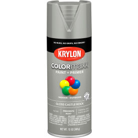 Krylon Products Group-Sherwin-Williams KO5509007 Krylon® Colormaxx™ Paint & Primer, 12 oz., Gloss Castle Rock image.