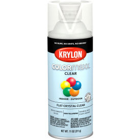 Krylon Products Group-Sherwin-Williams KO5547007 Krylon® Colormaxx™ Paint & Primer, 11 oz., Flat Crystal Clear image.