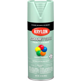 Krylon Products Group-Sherwin-Williams KO5561007 Krylon® Colormaxx™ Paint & Primer, 12 oz., Satin Catalina Mist image.