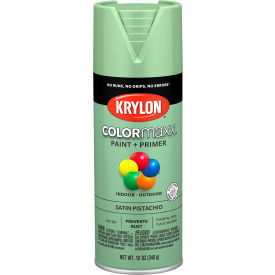 Krylon Products Group-Sherwin-Williams KO5575007 Krylon® Colormaxx™ Paint & Primer, 12 oz., Satin Pistachio image.