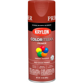 Krylon Products Group-Sherwin-Williams KO5583007 Krylon® Colormaxx™ Paint & Primer, 12 oz., Red Oxide Primer image.