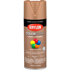 Krylon Products Group-Sherwin-Williams KO5585007 Krylon® Colormaxx™ Paint & Primer, 11 oz., Metallic Oil Rubbed Bronze image.