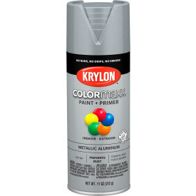 Krylon Products Group-Sherwin-Williams KO5587007 Krylon® Colormaxx™ Paint & Primer, 11 oz., Metallic Aluminum image.
